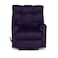 In House Velvet Classic Recliner Chair - Dark Purple - AB011