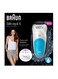 Braun - Wet And Dry Cordless Epilator White/Blue