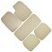 5Pcs Set Car Floor Mat Contrast Stitching Car Mat
