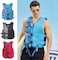 Life Jacket Safety Vests Water Suit Kayak Boating Swimming Surfing Drifting Gear, Size XLarge, 75 to 90 Kg. - Blue