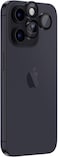 Amazing Thing iPhone 15 Pro and iPhone 15 Pro MAX Camera Lens Protector Supreme Tempered Glass Aluminum AR Lens Defender - Black