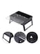 Generic Portable Foldable Grill Black