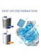Marrkhor 10-Piece Washing Machine Effervescent Cleaner Tablet Set, Blue/White