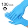 Decdeal - 100PCS Disposable Nitrile Gloves Powder Free Latex Free Gloves Protective Glove for Home Cleaning Restaurant Kitchen Catering Laboratory Use