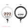 Generic-21 Inch LED Ring Light Photography Lamp Set Stepless Dimmable 3000K-6000K with Tripod Stand 3pcs Phone Holders Remote Control Carrying Bag for Selfie Makeup Live Streaming Vlogging