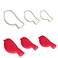 Generic 3Pcs Bird Shape Cookies Fondant And Dough Cutter And Imprint And Drawing Stencils, Kids Educational Toys