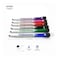 Maxi Whiteboard Marker 1-2mm Bullet Tip 6 PCS