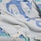 ANEMOSS Wave Patterned Turkish Peshtemal 100% Cotton Free of Microfiber Synthetic and Polyester Soft Quick Dry Versatile Beach Pool and Bath Peshtemal for Kids and Adults 39x70 in 100x180 cm