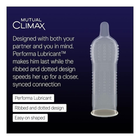 Durex Mutual Climax Condoms 3 Pieces