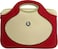 Crumpler GB-M-004 The Gumb Bush Laptop Case M fits Laptops 13 inches Firebrick Red/Oatmeal