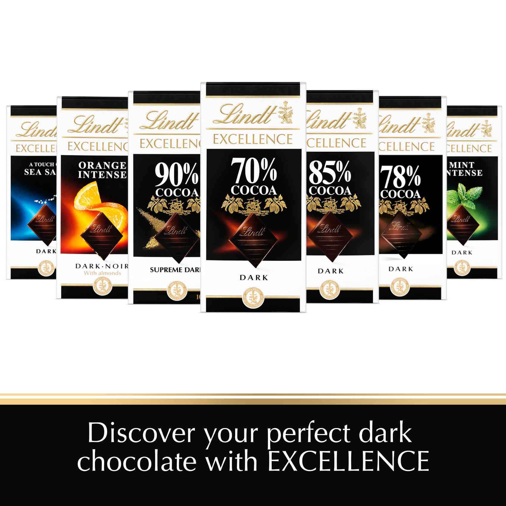 Lindt Excellence 70% Cocoa Dark Chocolate 100g