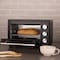 DOMEA&reg; Electric Toaster Oven   Counter Top Oven With Rotisserie function   Grill And Cooking Tray   Adjustable Heat Settings   60 Minutes Timer   25 L,1600W