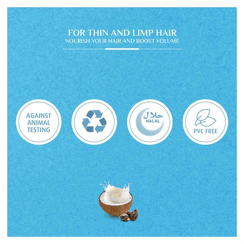 Vatika Naturals Volume and Thickness Shampoo for Thin Hair - 360ml