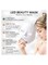 LED Face Mask Light Therapy - 7 Color Photon Blue & Red Light for Skin Rejuvenation, Anti-Aging, Acne Treatment, Home Skin Care Mask for Face and Neck