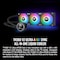 Thermaltake Th360 V2 Ultra ARGB Sync/Alo Liquid Cooler/ARGB Fan 120 * 3/PWM 500~1500Rpm/Water Block 2.1&quot; Lcd/Black, Cl-W384-Pl12Sw-A