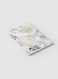 Lowha Spiral Notebook With 60 Sheets And Hard Paper Covers With Abstract Floral Design, For Jotting Notes And Reminders, For Work, University, School
