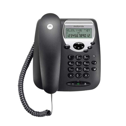 Motorola CT2 Corded Landline Phone - Black