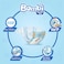 Sanita Bambi Baby Diapers Size 4 Large 816kg Jumbo Box White Pack of 96