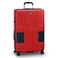 TACH Connectable Luggage   28" Large Size Spinner Luggage with TSA Locks   Hard Shell   Patented Built-In Connecting System Easily Links 6 Bags - Wine Red
