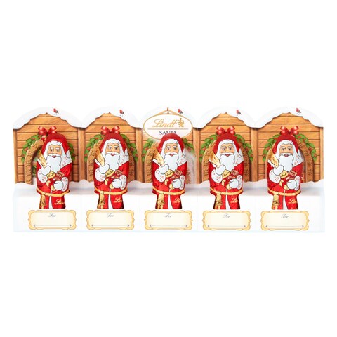 Lindt Santa Milk Mini 10GRx5