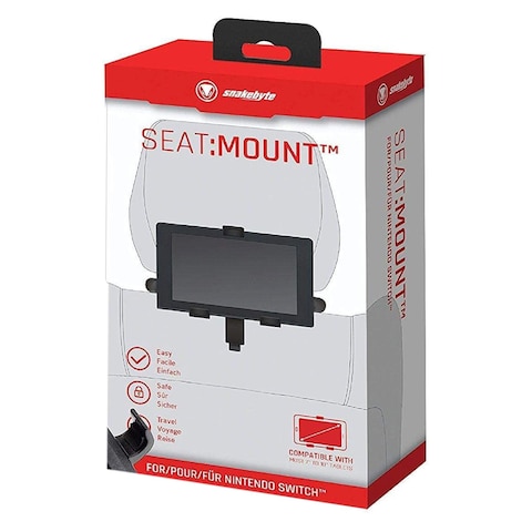 Snakebyte Seat Mount For Nintendo Switch Black