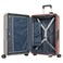 Eminent Vertica Hard Case Travel Bag Large Luggage Trolley Polypropylene Lightweight Suitcase 4 Quiet Double Spinner Wheels With Tsa Lock B0006M Grey Pink