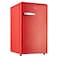 Hoover 95L Net Capacity Single Door Retro Style Refrigerator Red HSD-K123R