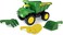 John Deere Tomy 15" Big Scoop Dump Truck Sandbox Toy With Sand Tools