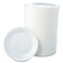 Lavish [ 50- Piece ] 7 Inch Disposable White Foam Plates Birthday Wedding Christmas Party Supplies