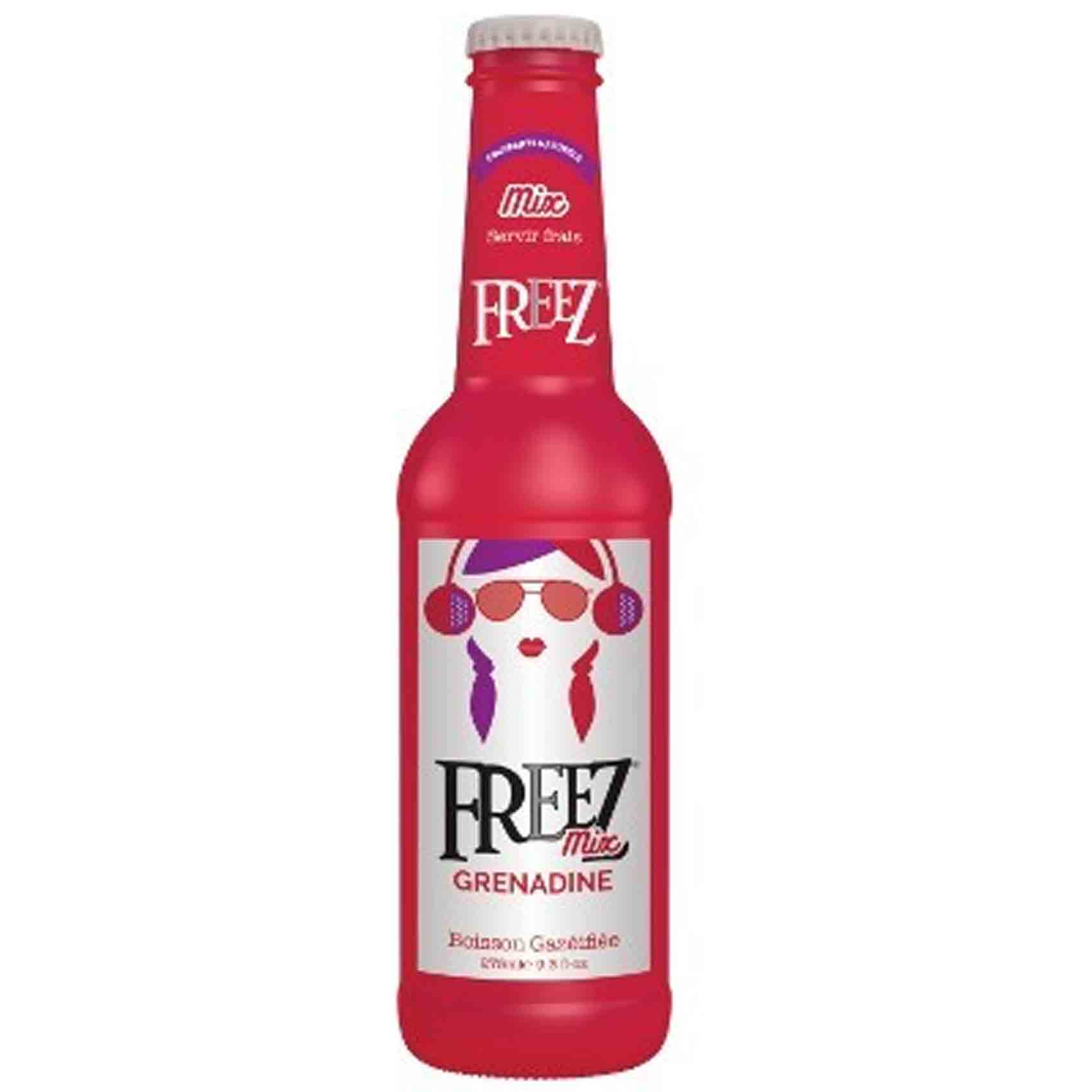 Freez Sparkling Drink Grenadine Flavor 275 Ml