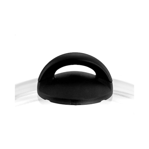 Illa Cook on Rock Cooking Pot With Pyrex Lid - 22  Cm - Black