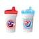 Disney Pixar Cars Sippy Cup TRHA1697 White 300ml Pack of 2