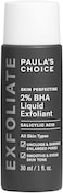 Paula's Choice Skin Perfecting 2% Bha Liquid Exfoliant, Face Exfoliator Fights Breakouts, Blackheads &amp; Pores, Fast Absorbing, Leave On, Combination &amp; Oily Skin, Travel Size 30 ml