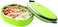 Royalford Stainless Steel Lunch Box Square Green, Multi
