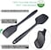 Cuisine Art Silicone Spatula Set - 6 Piece Non-Stick Rubber Spatula Set, Heat-Resistant Spatula Kitchen Utensils Set for Cooking, Baking and Mixing