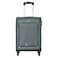 VIP Staple Plus 4-Wheel Expandable Soft Casing Cabin Trolley Grey 60cm