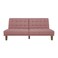 In House Maria 2 In 1 Sofabed Linen Upholstered - Dark Pink
