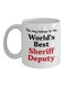 muGGyz Printed Ceramic Coffee Mug White