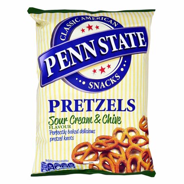Penn State Sour Cream And Chive Baked Pretzels 175G