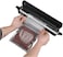 Generic Elfo Food Vacuum Sealer, 10 Transparent Sealing Bags, Easy To Clean, Automatic Sealing Machine, Domestic Foods Preservative, Vacuum Sealer