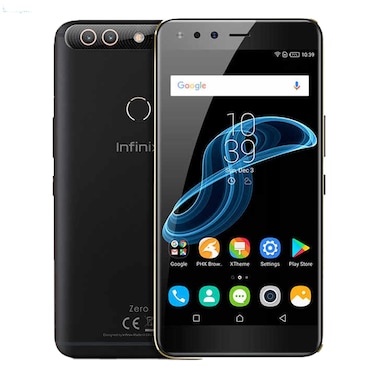 انفنكس زيرو 5 برو بشريحتي اتصال - 128 جيجا، 6 جيجا رام، الجيل الرابع ال تي اي - أسود