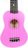 21inch Mike ukulele with bag and strap picks (cheey red)