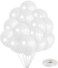 Party Time 20-Pieces 10 inches Standard White Balloons, Latex Balloons For Baby Shower, Bridal Shower, Valentine&#39;s Day, Wedding Decor &amp; Birthday Party Decoration - Party Supplies
