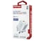 Promate Powerport-25ac Ultra-Fast Dual Port AC Charger with 25W Power Delivery and QC 3.0