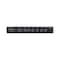 بوتاجاز بريميوم غاز دوبل شيف 5 شعلات - ستانلس ستيل وأسود - 6090SB-1GC-511-IDSP-DH