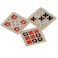 Tic Tac Toe XO Wooden Board Games Desk Toys 3 Pack Classical Family Children Kids Educational Toy
