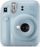 Instax Mini 12 Instant Film Camera, Auto Exposure With Built-In Selfie Lens, Pastel Blue