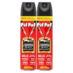 Buy Pif Paf Mosquito Killer Spray 400ml Pack of 2 in UAE