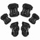 Spartan BMX Knee Elbow And Wrist Protective Set Black