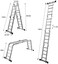 Abbasali Multipurpose Ladder 4X4 16 Step